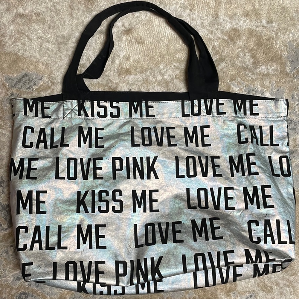 Victoria’s Secret Glitter Large Tote Bag